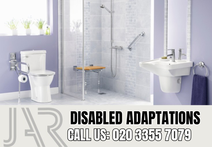 Disabled Bathroom Adaptations by Eastfinchley Bathroom Fitters